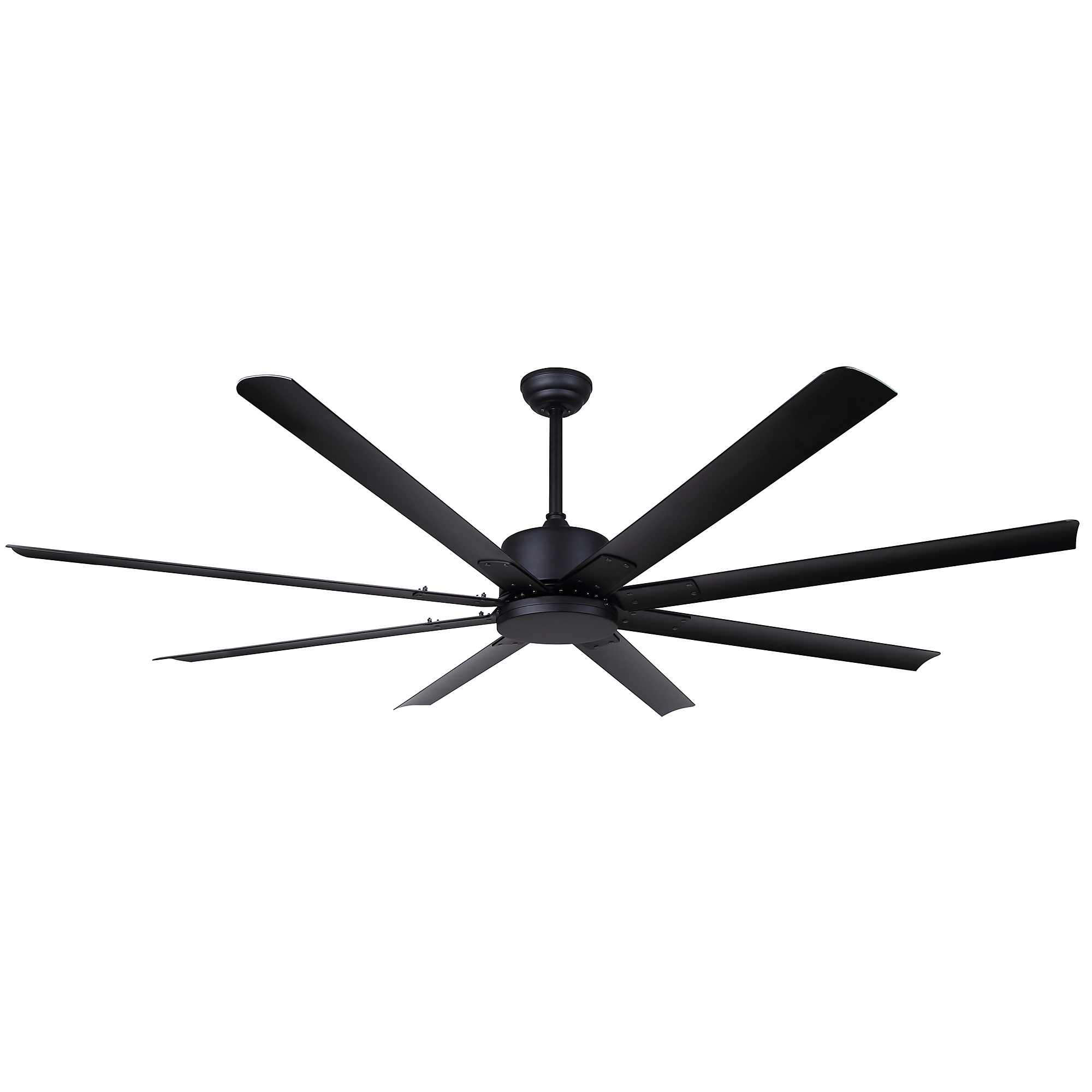 Canarm CP72EZR8BK-NLW Ezra Black Ceiling Fan